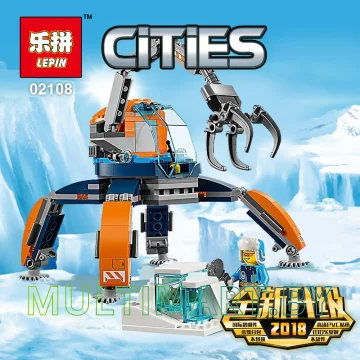 Конструктор Lepin 02108 Арктическая экспедиция - арктический вездеход (224 детали) картинка 3